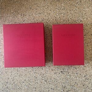 Valentino Vibrant Red Boxes